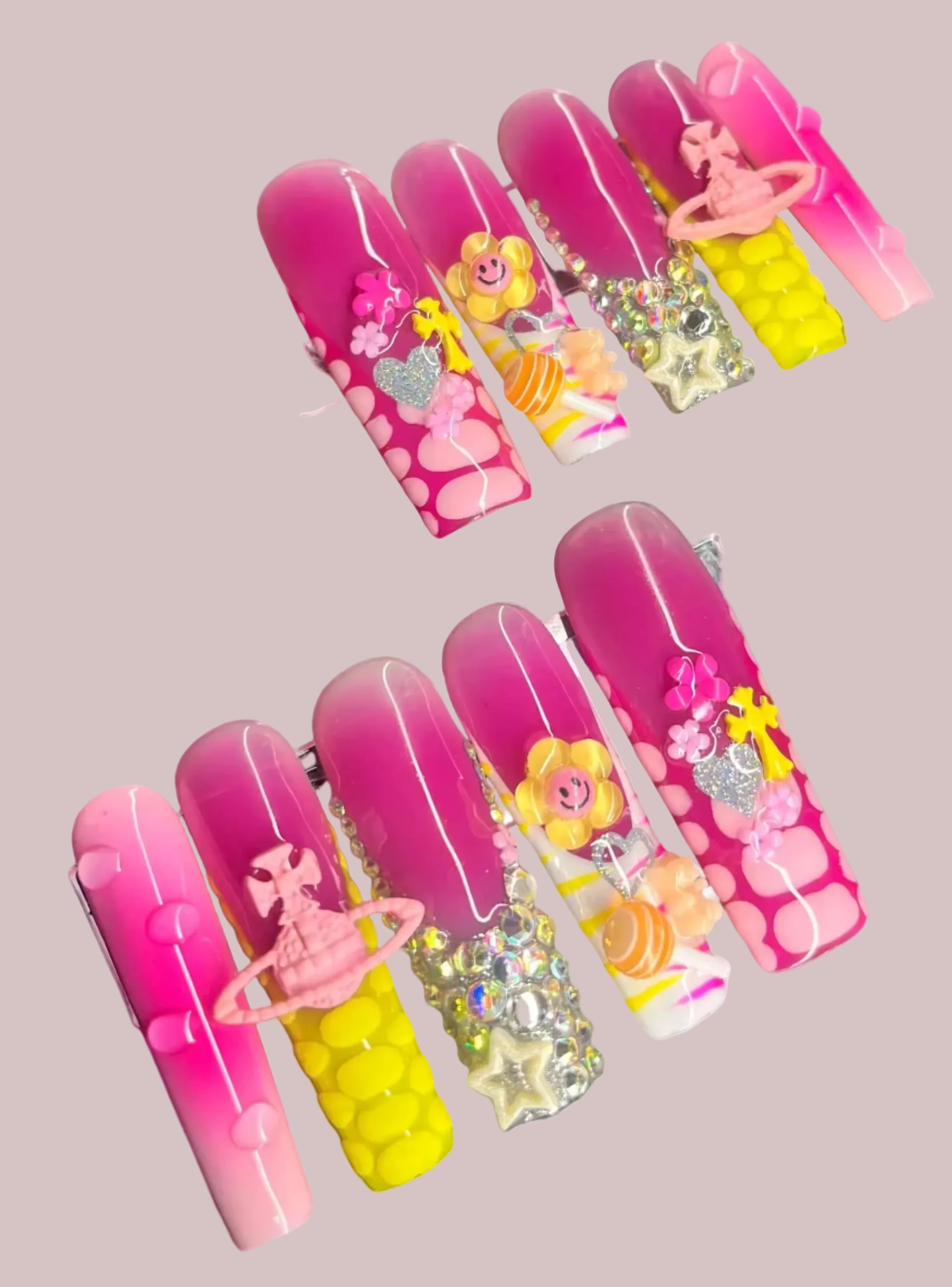 Pink Lala Long (Square)