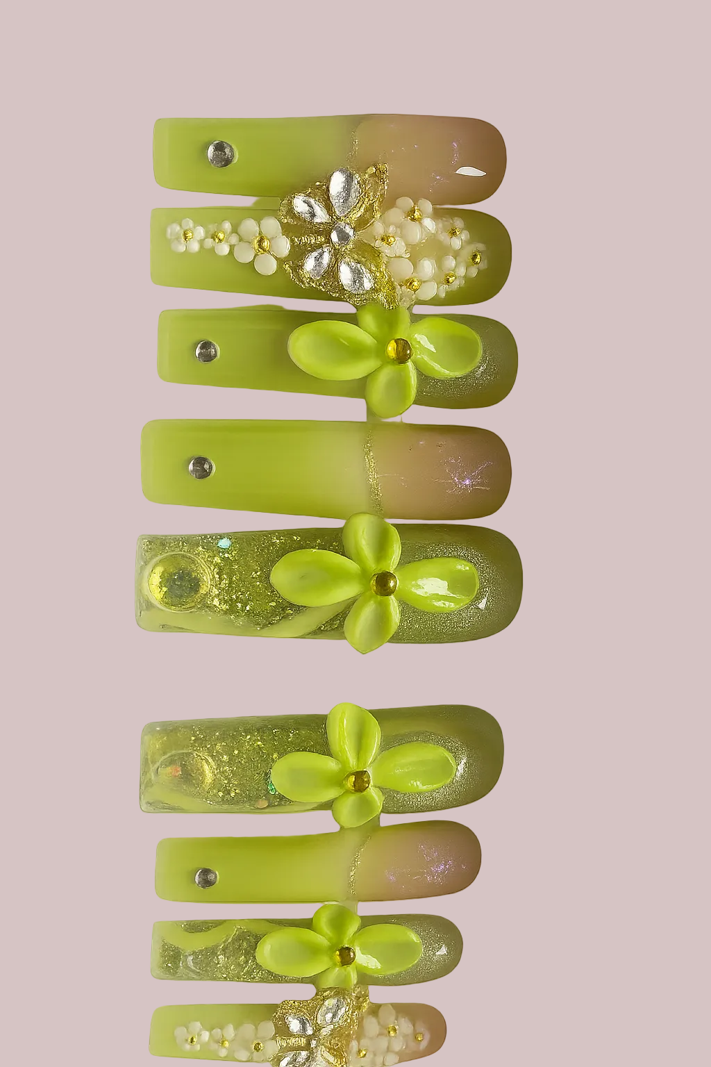 Green Water Nail